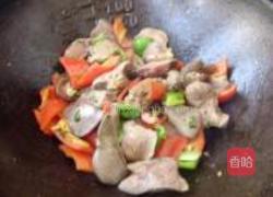 辣椒炒鸡肝的做法图解6