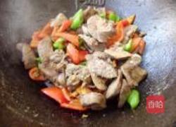 辣椒炒鸡肝的做法图解7