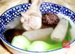 香菇鸡腿竹荪汤的做法图解9