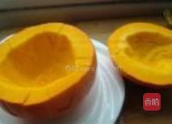 南瓜蒸腊鱼的做法图解2