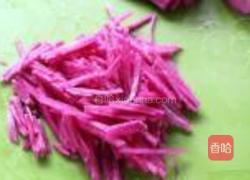 酸甜萝卜梨丝的做法图解1