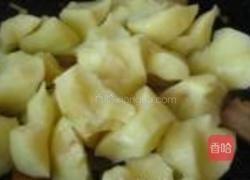 酱烧土豆豆角的做法图解4
