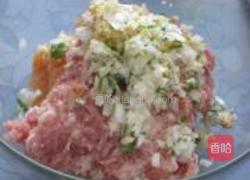 黄金三鲜灌汤蒸饺的做法图解5