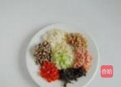 八宝榨菜卷的做法图解3