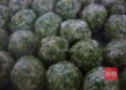水晶荠菜圆子的做法图解6