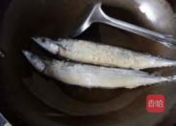 干煎秋刀鱼的做法图解7