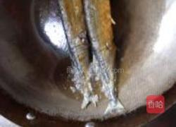 干煎秋刀鱼的做法图解9