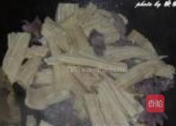 鸡胗烧腐竹的做法图解6