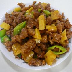 菠萝咕老肉的做法[图]