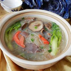 飞鸭胗粉丝煲的做法[图]