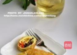 蔬菜鸡蛋卷的做法图解8