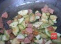 火腿西葫芦的做法图解6