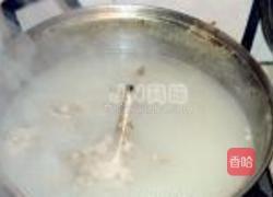 羊骨汤汆粉丝的做法图解5