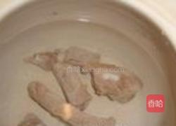 翡翠头排骨煲汤的做法图解4