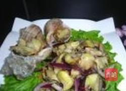 炒海螺的做法图解5