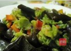 莴笋干炒木耳的做法图解5