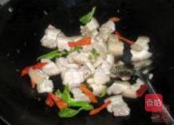 五花肉炒笋尖的做法图解4