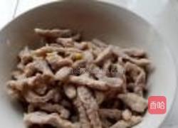 醬炒芹菜肉絲的做法圖解2