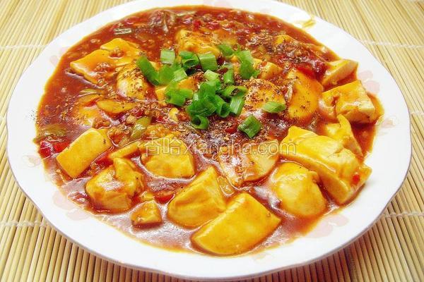 鱼香麻辣豆腐