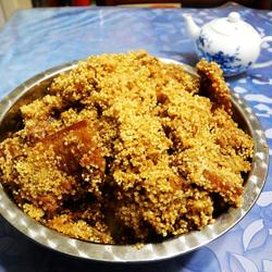 小米粉蒸肉的做法[图]