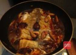 鱼香香菇铁板鲈鱼的做法图解11