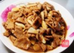 蒜爆羊肉的做法图解14