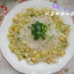 黄豆芽凉拌粉条的做法[图]