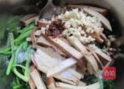 菠菜拌豆干的做法图解5