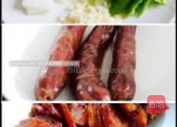 腊肠炒冬瓜的做法图解1