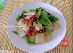 腊肠炒冬瓜的做法图解5