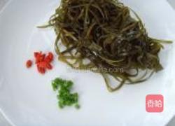 海带虾仁烩豆腐的做法图解1
