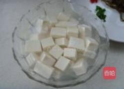 海带虾仁烩豆腐的做法图解2