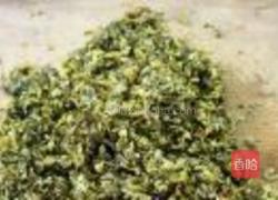 雪里蕻炒肉末的做法图解2