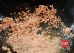 雪里蕻炒肉末的做法图解5