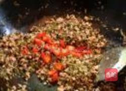 雪里蕻炒肉末的做法图解7