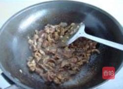 扁豆炒鸡胗的做法图解7