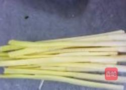 蒲菜茶馓的做法图解1