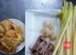 蒲菜茶馓的做法图解2