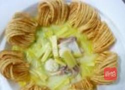 蒲菜茶馓的做法图解9