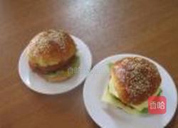 汉堡包的做法图解10