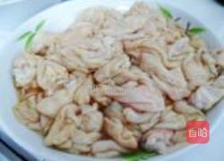 酸辣爆生肠的做法图解3