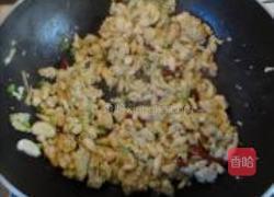 大葱炒豆丹的做法图解5