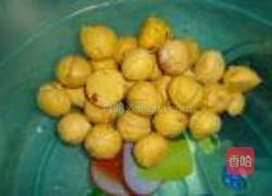 绿豆板栗蒸排骨的做法图解2