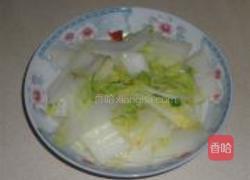 白菜炒猪肝的做法图解5