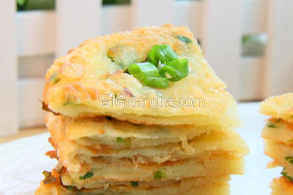 自制葱油饼