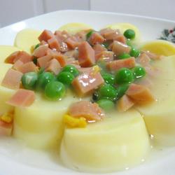 浇汁日本豆腐的做法[图]