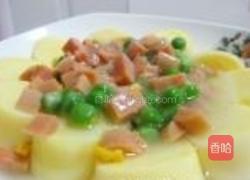 浇汁日本豆腐的做法图解8