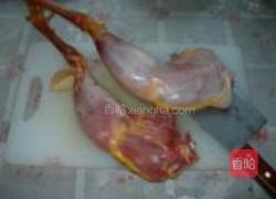 鲜菇蒸土鸡的做法图解3