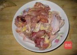 小鸡炖蘑菇的做法图解3