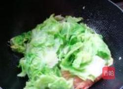蒜香大虾包菜的做法图解9